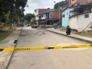 Una muerte por bala perdida se presentó en el barrio San Pedro de Bucaramanga. 
