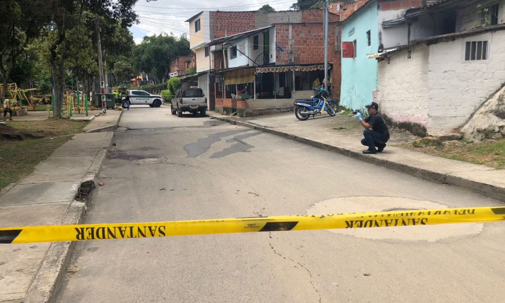 Una muerte por bala perdida se presentó en el barrio San Pedro de Bucaramanga.