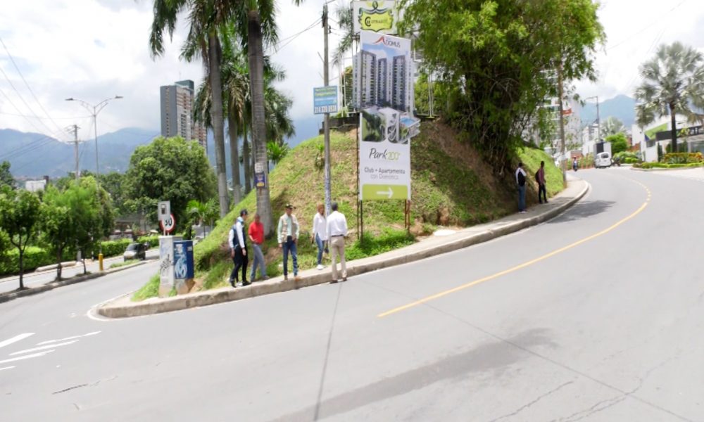 Alcalde de Floridablanca inspeccionó adelantos de obras en vías cruciales.