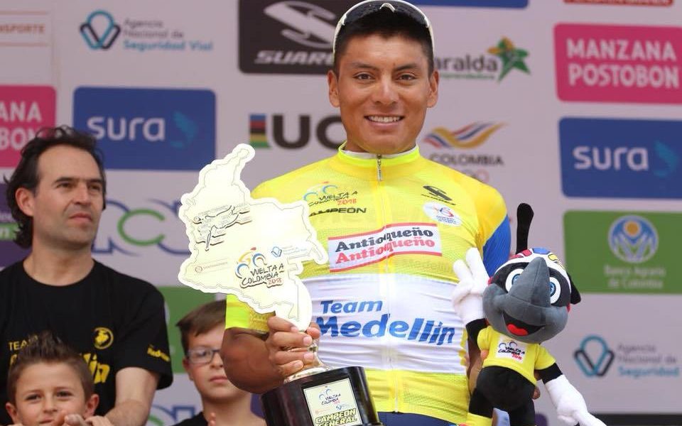 Jonathan Caicedo gana la 68a Vuelta a Colombia.