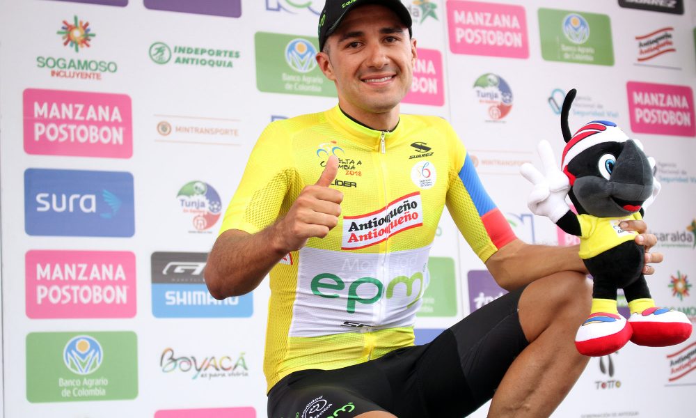 Juan Pablo Suárez lidera Vuelta a Colombia