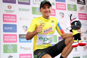 Juan Pablo Suárez lidera Vuelta a Colombia