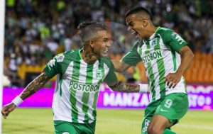 Dayro Moreno y Ómar Duarte marcaron el camino que puede darle muchos goles a Nacional este semestre. FOTO: JULIO HERRERA
