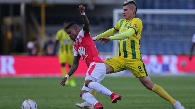 Santa Fe y Bucaramanga empataron 1x1 en El Campín