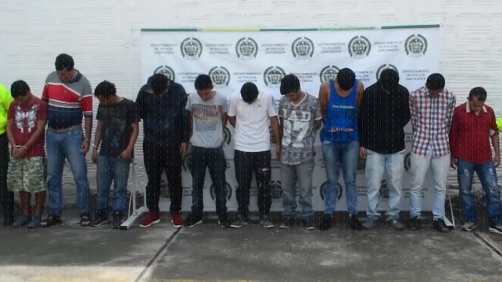 La Policía detuvo a once personas acusadas de tráfico de drogas