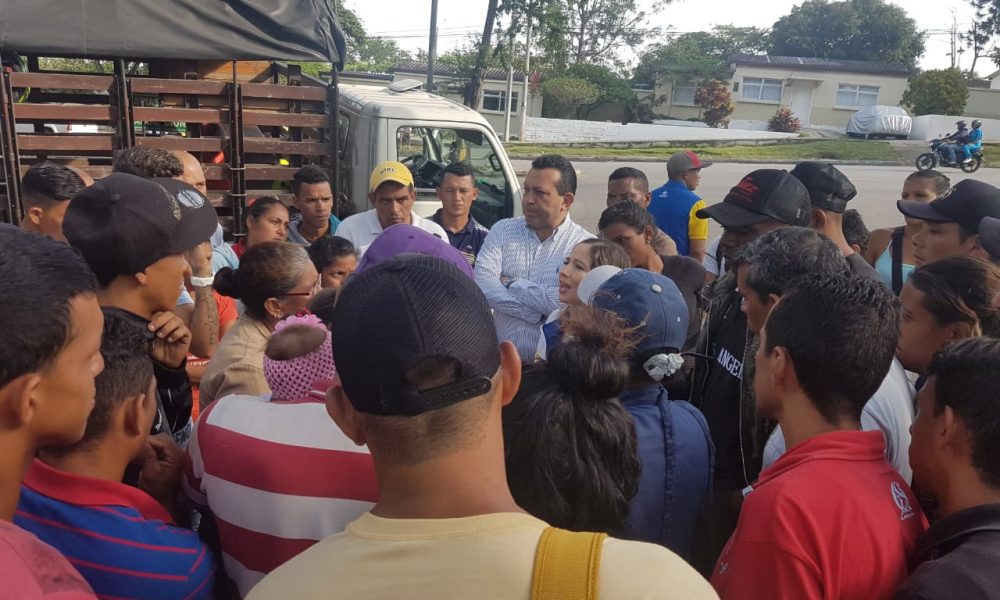 Venezolanos asentados en el Parque del Agua tienen hasta el viernes para desalojarlo