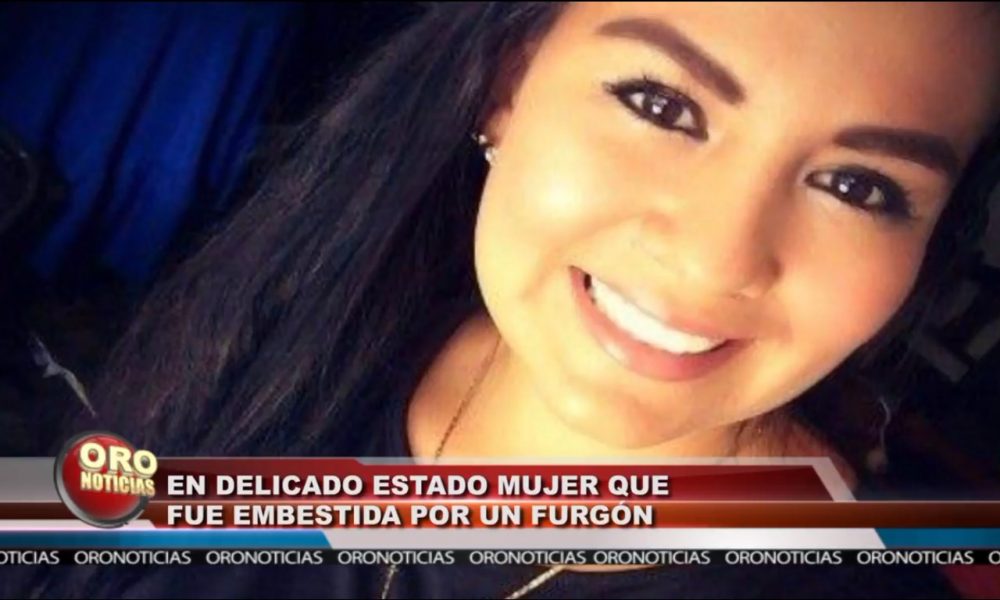 Luego de ocho días inconsciente, despertó mujer que fue arrollada por un furgón