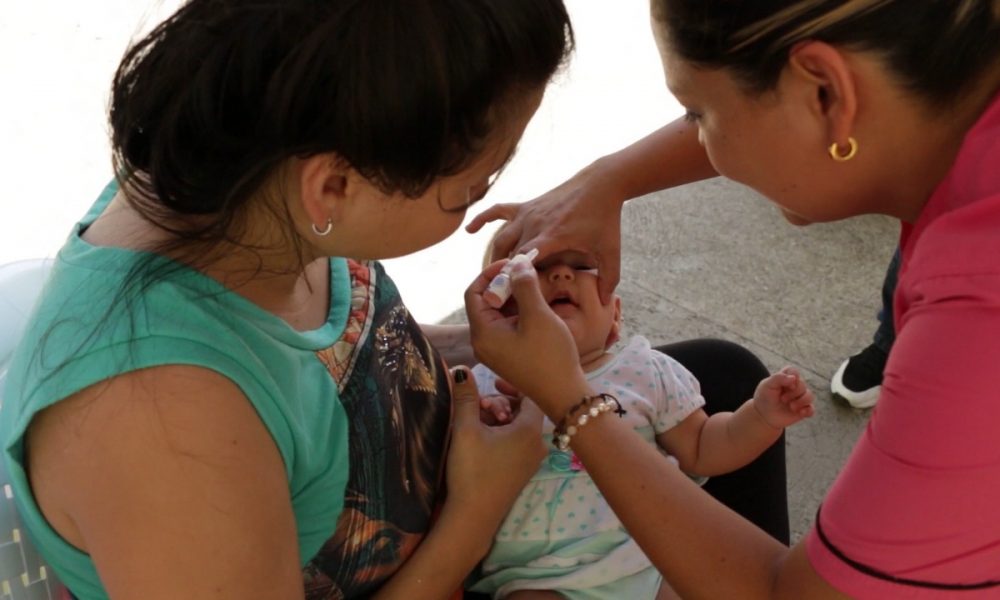 Feria de la salud en el barrio Villabel de Floridablanca