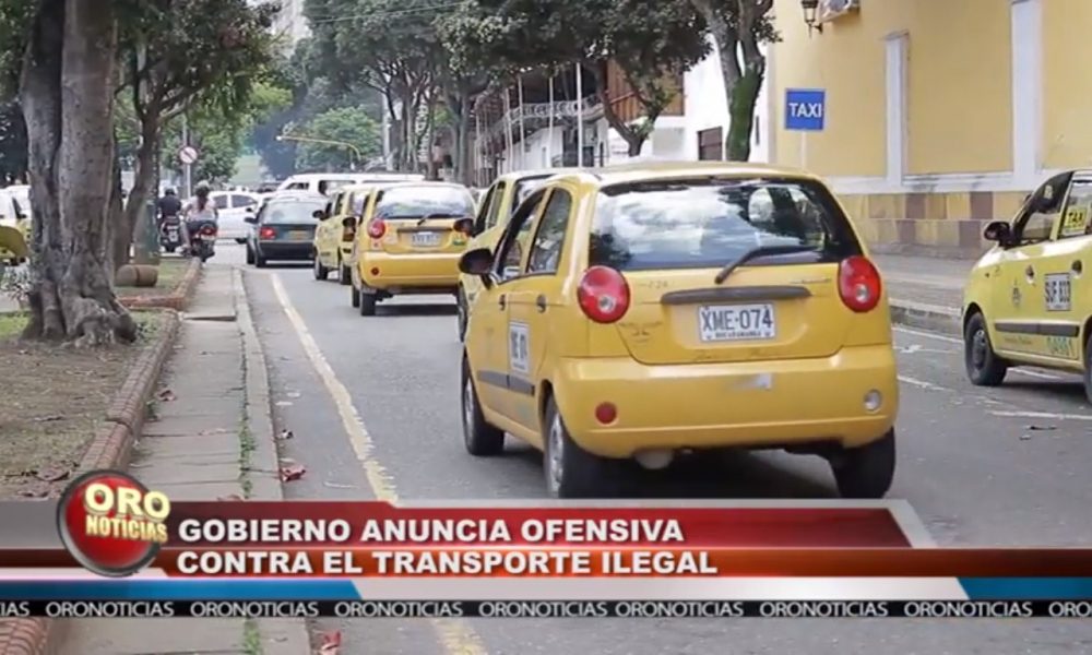 Gobierno Nacional anuncia ofensiva contra el transporte ilegal en todo el país