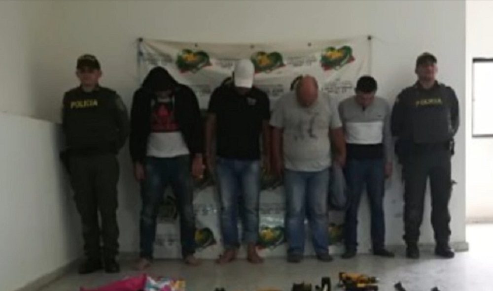 Cuatro sujetos fueron detenidos cuando iban a robar una compraventa en Santa Rosa, sur de Bolívar