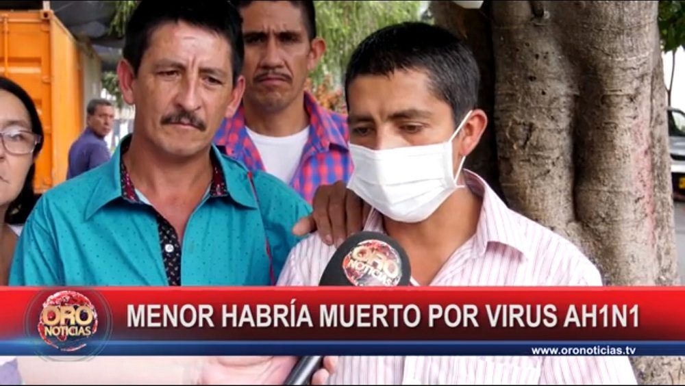 Investiga muerte de menor por posible caso de AH1N1