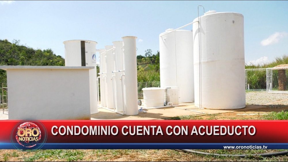 Condominio Mesa de Los Santos cuenta con agua potable para todas sus familias