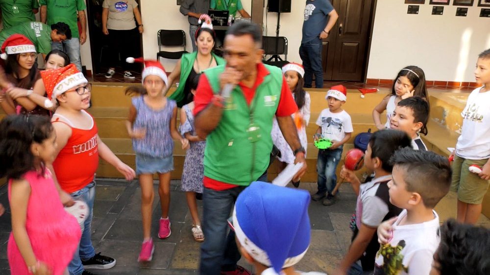 Con un acto lúdico, Girón clausura vacaciones recreativas