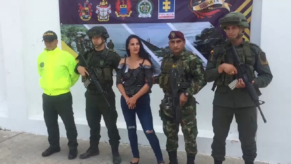 En el corregimiento de La Gabarra, Norte de Santander, fue capturada “Camila”, una mujer sindicada de ser cabecilla financiera del ELN, señalada de hechos terroristas,