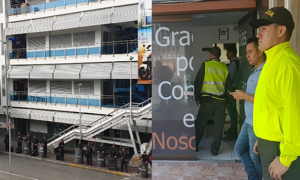 Este miércoles el comandante de la Policía Metropolitana de Bucaramanga, entregó los detalles del operativo anticontrabando que se realizó en el centro de la ciudad.