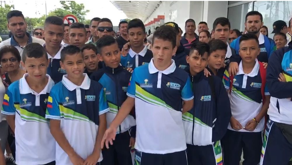 Floridablanca participa con una delegación infantil en la Primera Copa Latinoamericana de Ciudades Turísticas, que se disputa en Uruguay por estos días.