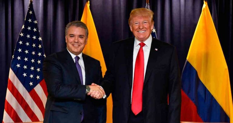 Trump destacó y reconoció el mandato del Presidente Iván ...