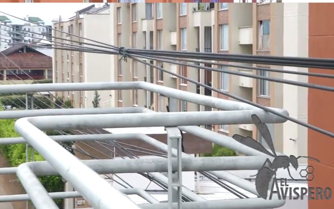Temor en el paso peatonal de Payador por cables