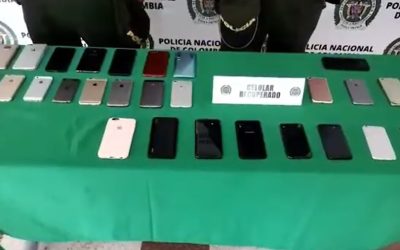 Hombre fue sorprendido con 27 celulares hurtados en Floridablanca