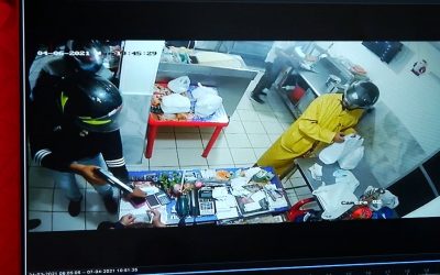 Video | Atraco a local de comidas rápidas en Bucaramanga