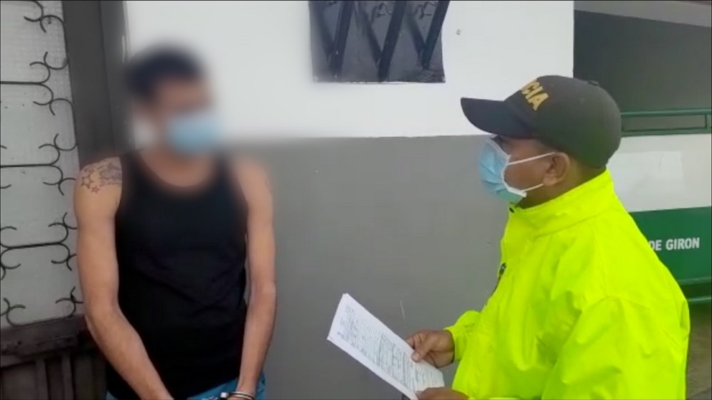 Venezolano fue capturado por el asesinato de un docente en Floridablanca