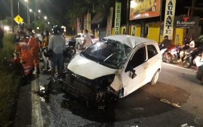 Investigan causas de aparatoso accidente en Piedecuesta