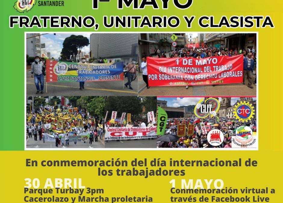 Convocan a tercer día de paro en Bucaramanga