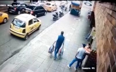 Video | Millonario robo en parqueadero de Bucaramanga