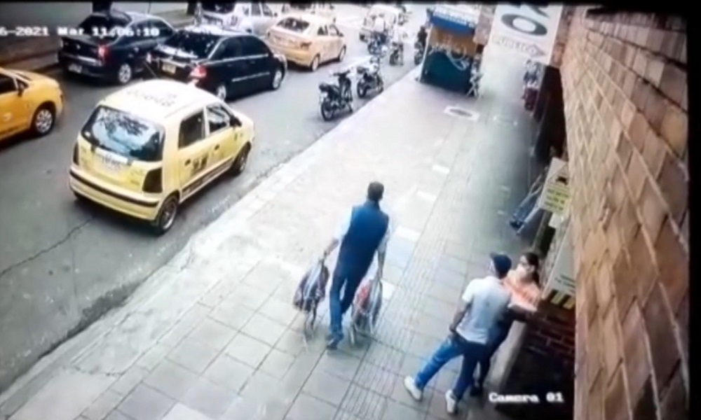 Video | Millonario robo en parqueadero de Bucaramanga