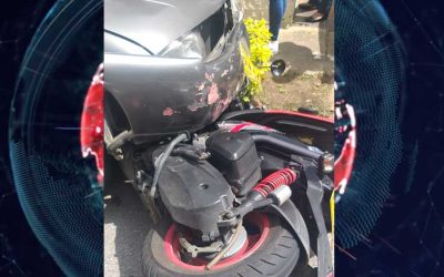 Vehículo en contravía arrolló a motociclista en Provenza