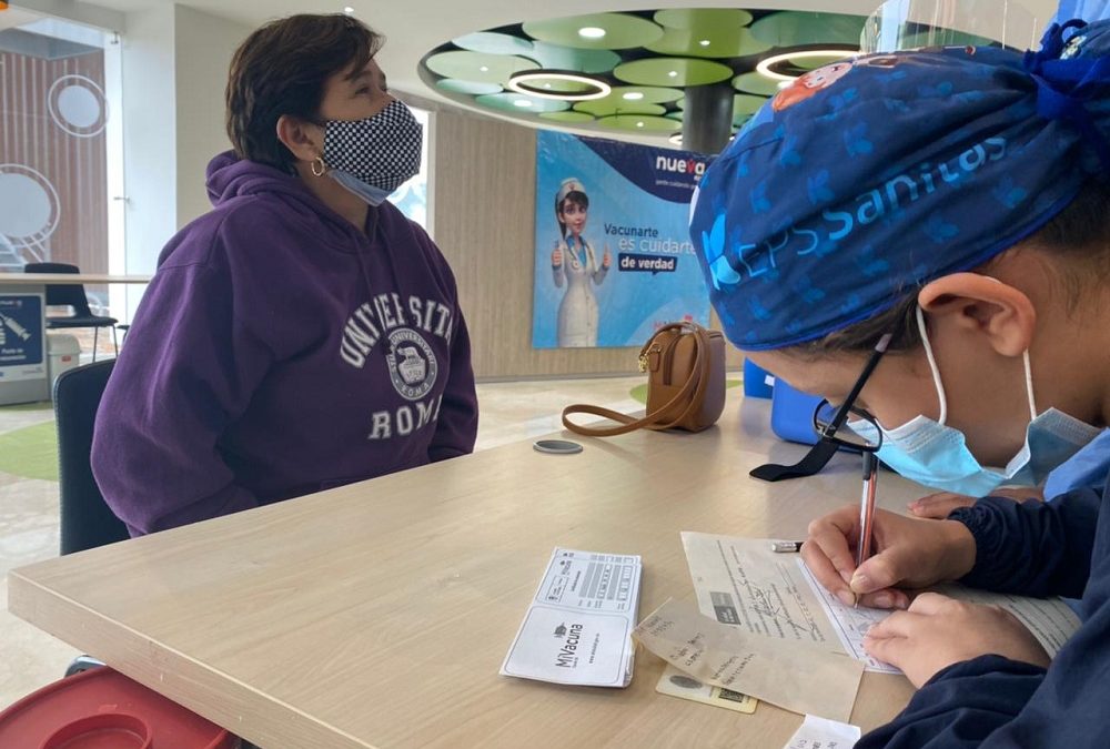 Habilitan nuevo punto de vacunación en Bucaramanga