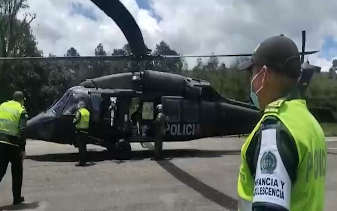 Acción de la policía permitió salvar pequeño de 22 meses