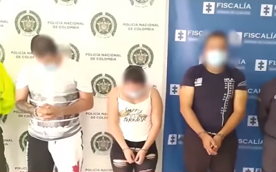 Cae banda señalada de múltiples hurtos en municipios de Santander