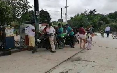 Escasez de gasolina en Puerto Wilches por bloqueo de vías