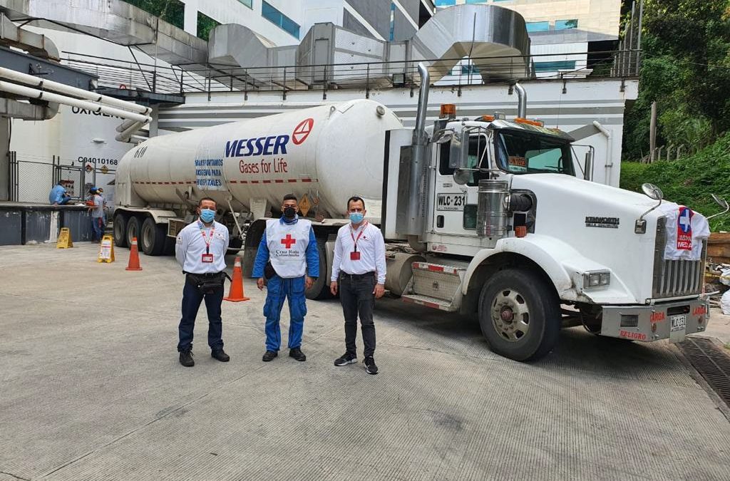 Envían oxígeno para Barrancabermeja y Norte de Santander