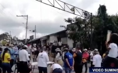 Continúan protestas en La Mesa de Los Santos