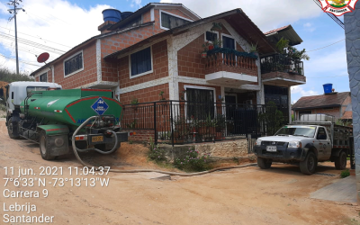 Calamidad pública por desabastecimiento de agua en Lebrija