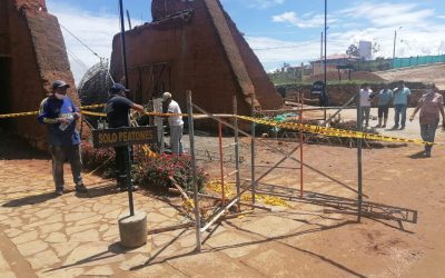 Colapsó la pirámide del Mercado Campesino en la Mesa de Los Santos