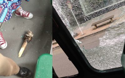 Un mujer resultó herida en ataque a un bus de Metrolínea