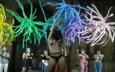 Polémica desató baile de comunidad LGBTI frente a iglesia de San Gil