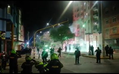 93 uniformados heridos en manifestaciones del 20 de julio
