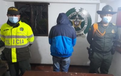 Dos hombres fueron capturados por violencia intrafamiliar en Santander