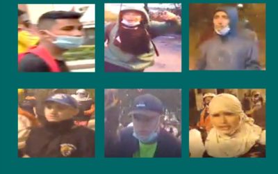 Buscan presuntos implicados en actos vandálicos en el área metropolitana