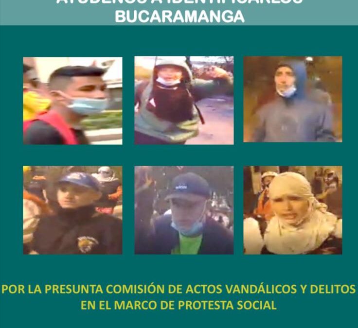Buscan presuntos implicados en actos vandálicos en el área metropolitana