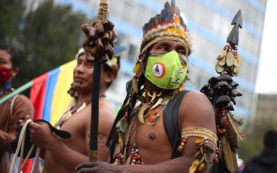 Minga Indígena hizo un llamado a la ‘primera línea’ de hacer protesta en paz