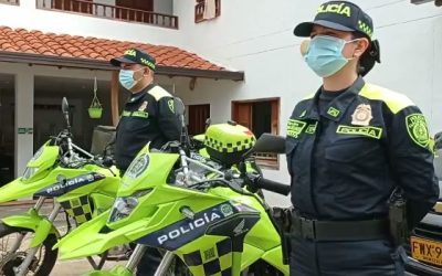 Policía Nacional estrena su nueva imagen en Barichara