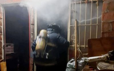 Incendio en fábrica de tabaco en Piedecuesta