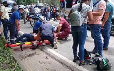 Pequeño de 3 años en delicado estado tras accidente en San Gil