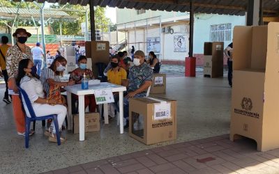En normalidad finalizan jornadas electorales en Tibú y Betulia
