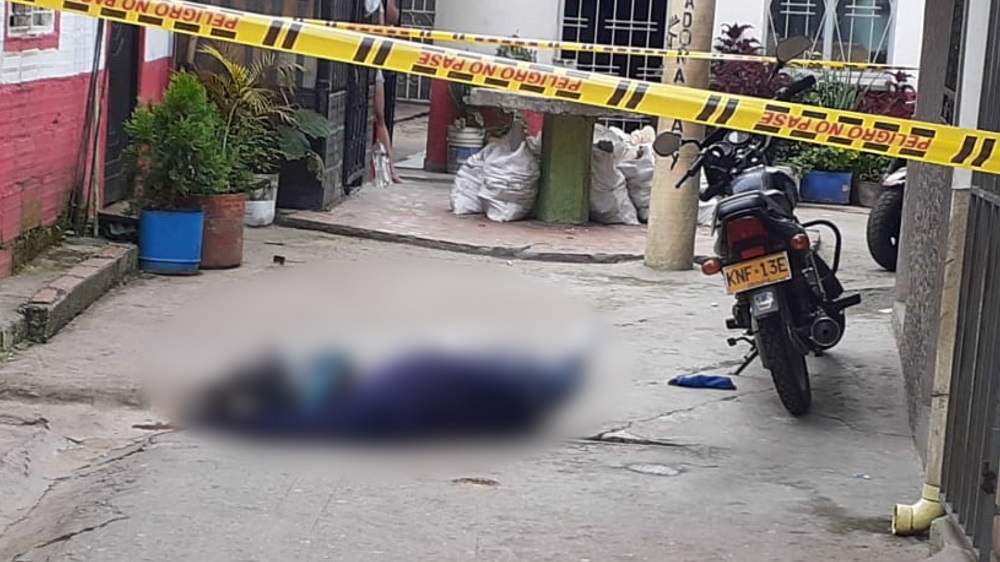 Video | Asesinado cuando salía de su casa en Floridablanca